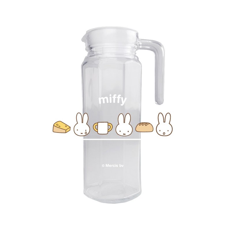 【MIFFY】米飞兔 01冷水壶 夏日必备 - 玻璃杯 - 玻璃 透明