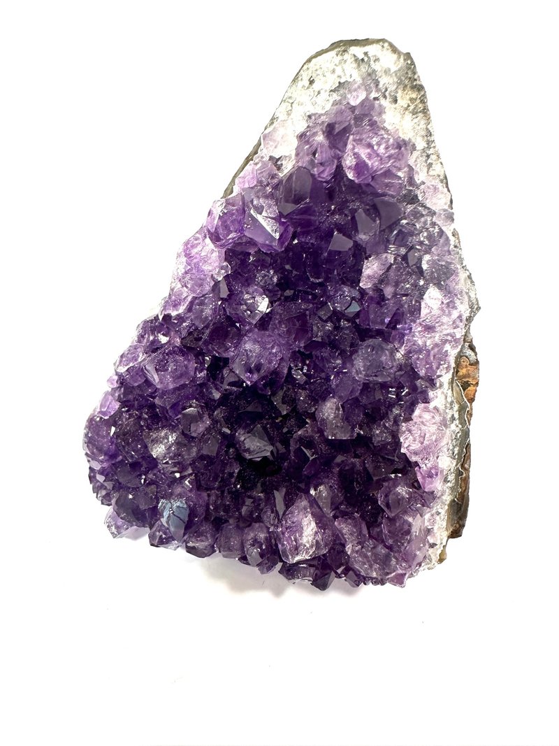 紫水晶原石迷你紫水晶簇 - 摆饰 - 水晶 紫色