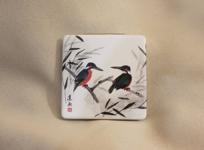 Kindness Fan Art 翠鸟皮革化妆镜 - 其他 - 其他材质 