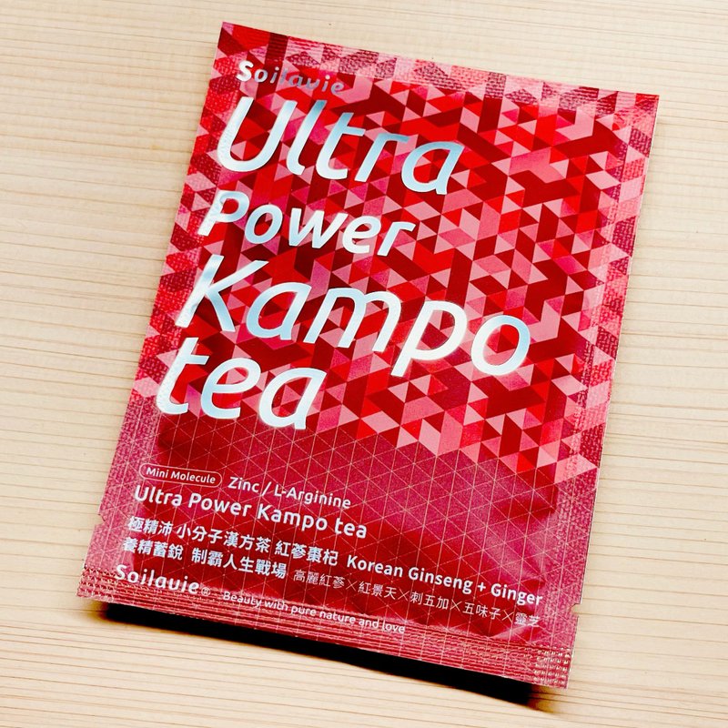 极精沛小分子汉方茶 红蔘枣杞 高丽红蔘×红景天×刺五加×五味子 - 茶 - 其他材质 