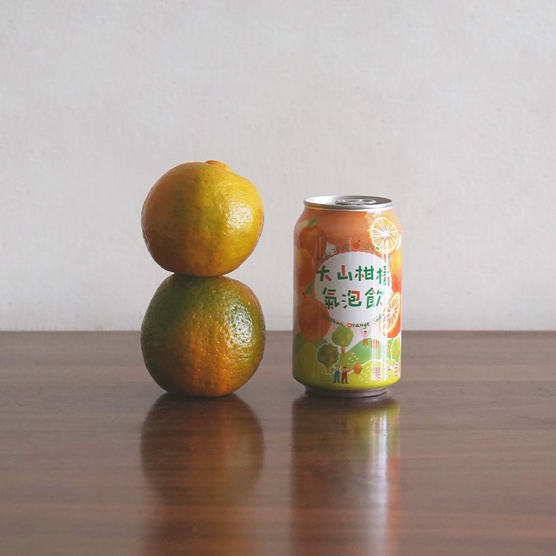 【小农选物】大山柑橘气泡饮/台湾柑橘/友善小农 - 茶 - 新鲜食材 橘色