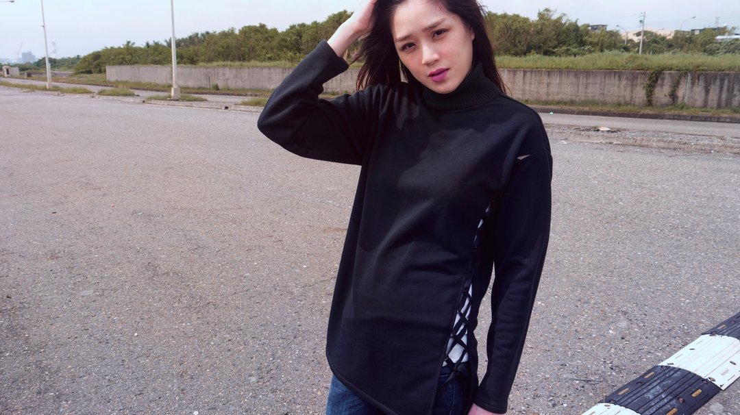 Holly镂空棉质罩衫式卫衣 - 女装上衣 - 棉 黑色