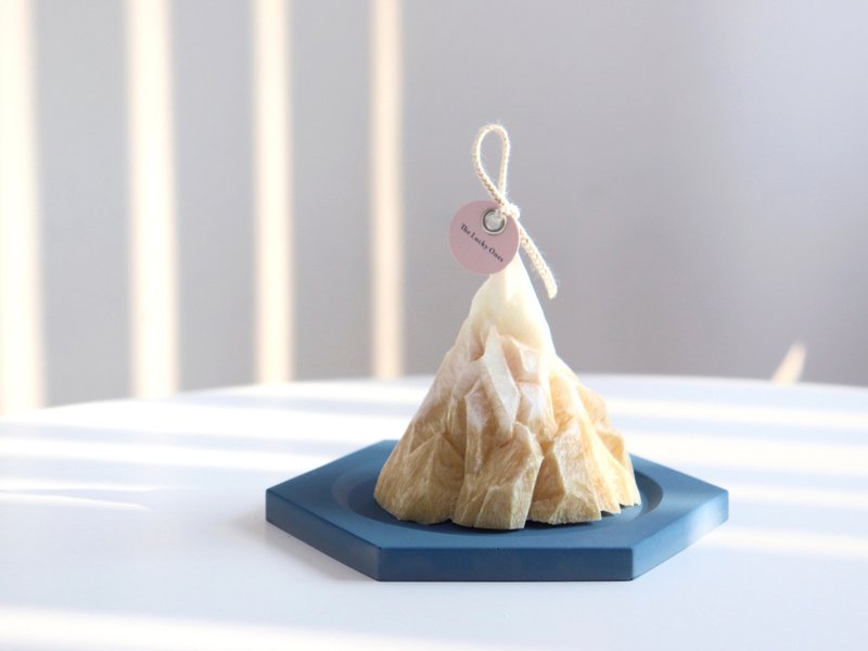 渐层雪山蜡烛 | 冰山蜡烛 | 香氛蜡烛 - 蜡烛/烛台 - 蜡 透明