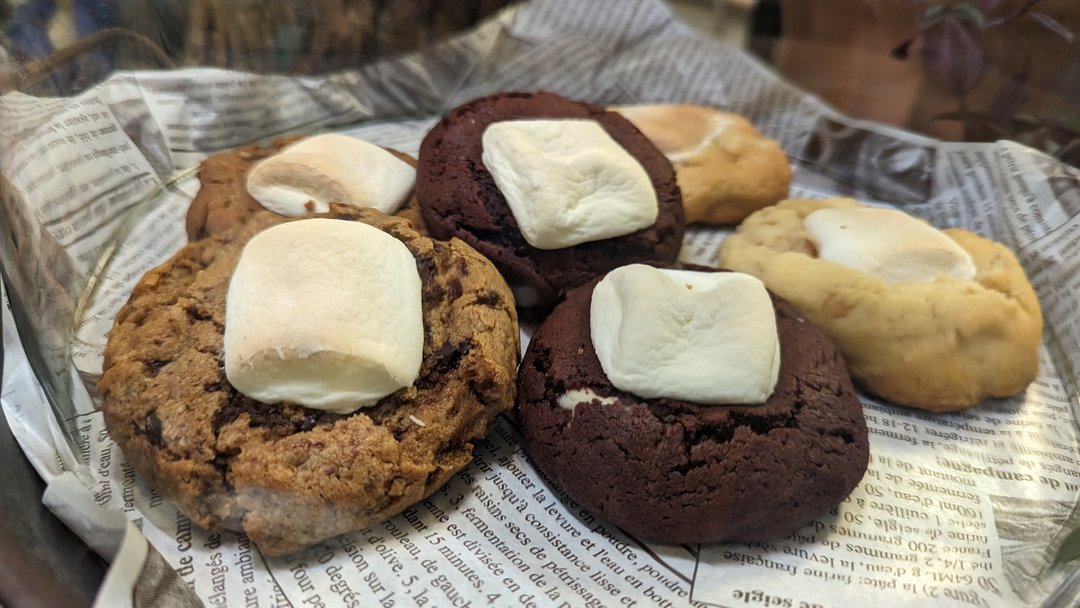 美式棉花糖软饼干 - 手工饼干 - 新鲜食材 咖啡色