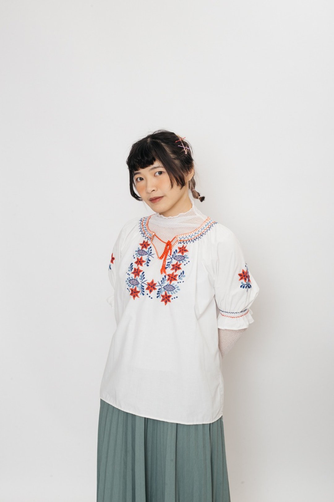 乌克兰刺绣上衣.Ukraine Blouse【初恋贩卖所】Vintage.A1077 - 女装上衣 - 棉．麻 