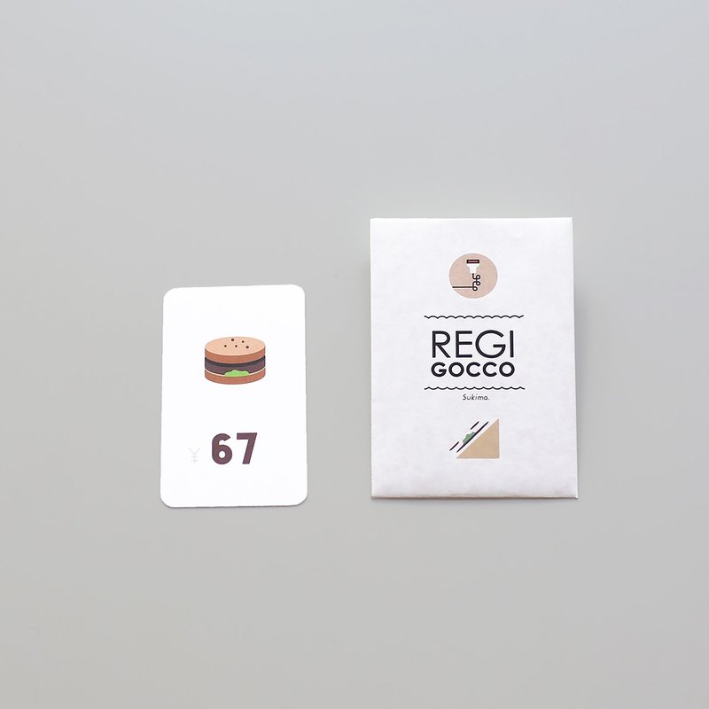 regi gocco card PAN / レジごっこカード　パン - 玩具/玩偶 - 纸 