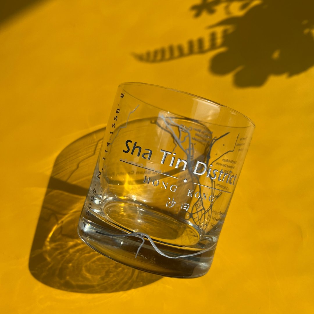 Whisky Glasses|香港地图杯 香港人手雕刻 生日 移民纪念礼物 - 酒杯/酒器 - 玻璃 