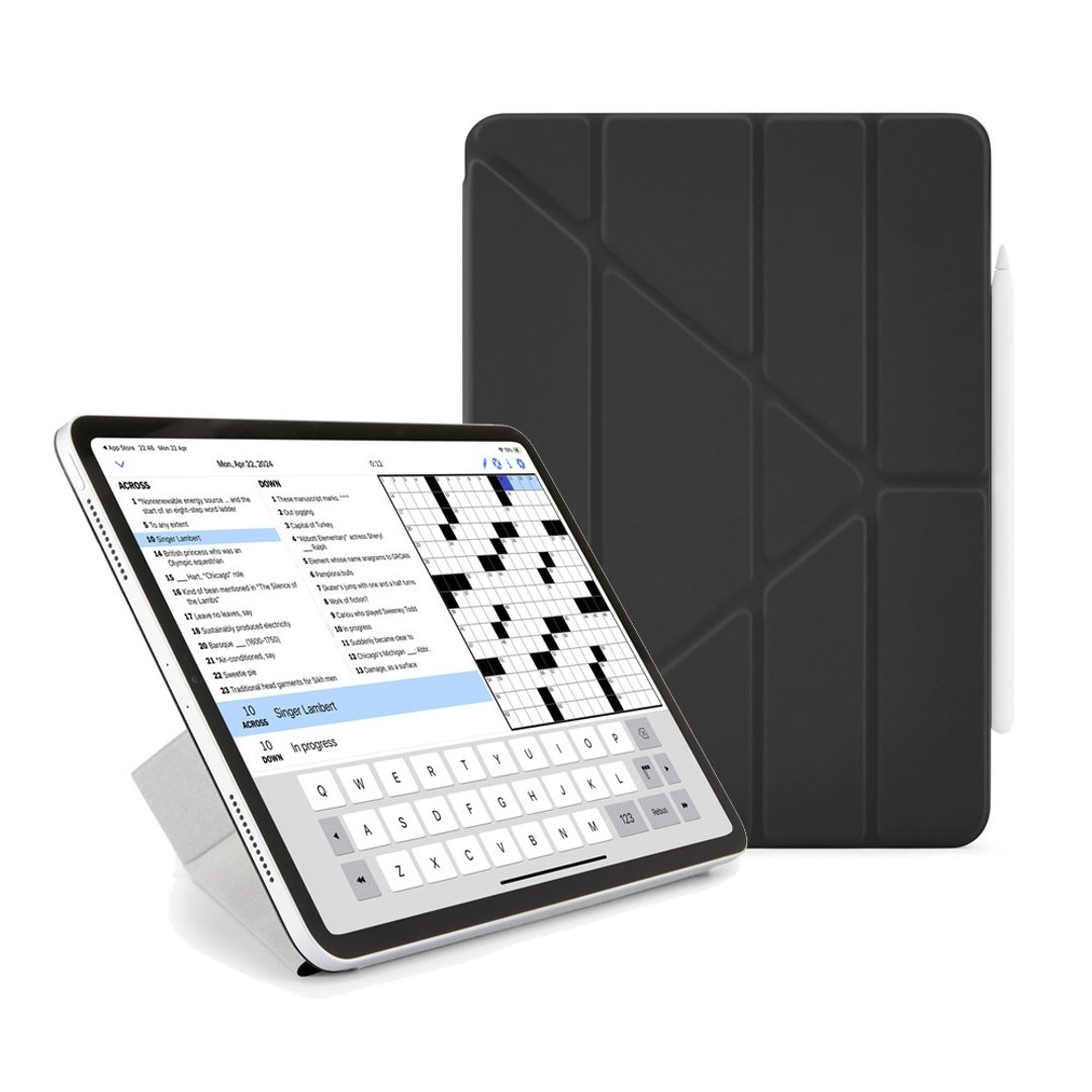 Pipetto iPad Pro 11寸/13寸(2025/24)Origami Folio磁吸式保护套 - 平板/电脑保护壳 - 塑料 黑色