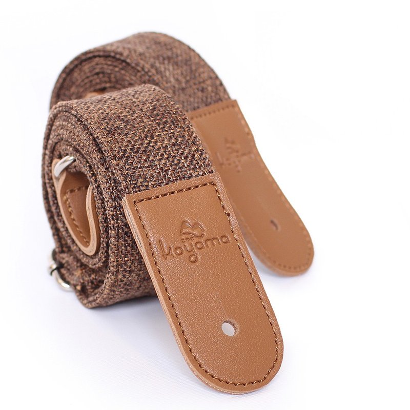 YM45 乌克丽丽背带 吉他背带 肩带 咖啡色 Ukulele Strap - 吉他/乐器 - 棉．麻 咖啡色