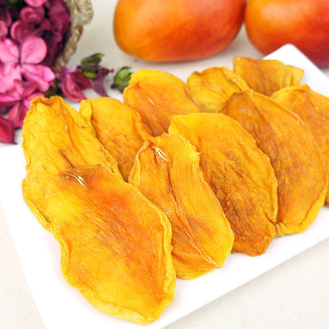 午后小食光│爱文芒果干(180g/包) - 水果干 - 新鲜食材 橘色