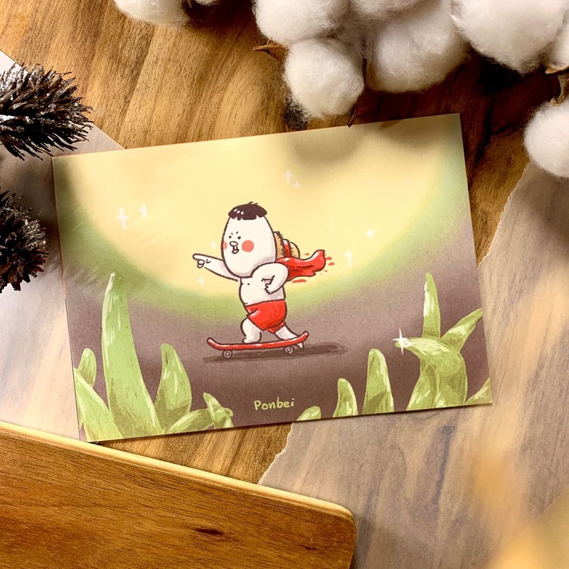 明信片 - 超人 - 卡片/明信片 - 纸 多色