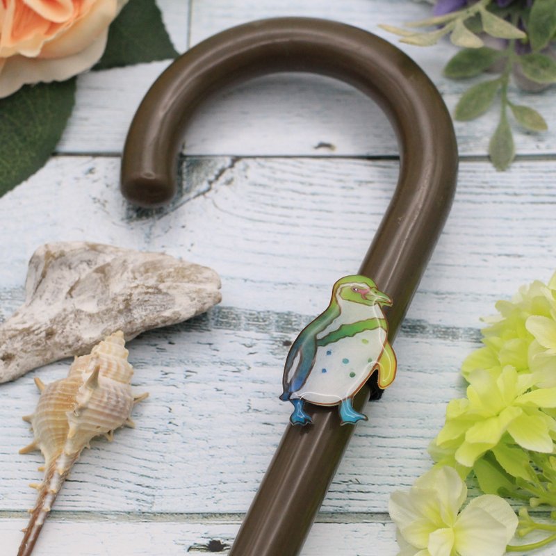 洪堡企鹅伞记号笔 [独一无二 1 件] - 雨伞/雨衣 - 塑料 多色