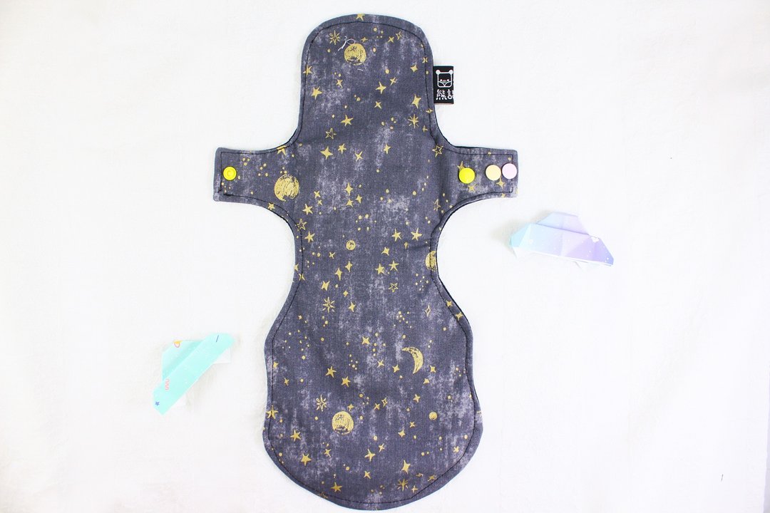 40cm 可重复使用垫月经垫失禁防水 防漏 可水洗 有防水層 - 其他 - 棉 多色