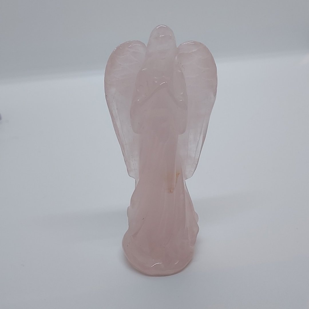粉晶天使 - 增加亲和力 改善姻缘 - 摆饰 - 水晶 