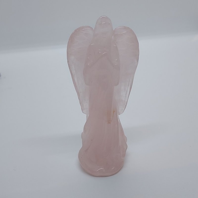 粉晶天使 - 增加亲和力 改善姻缘 - 摆饰 - 水晶 