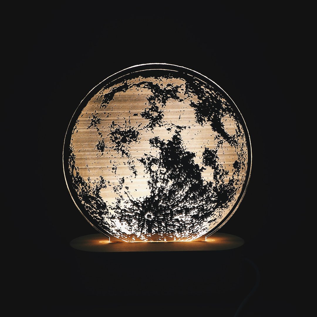月球 / 小夜灯 - 灯具/灯饰 - 压克力 透明