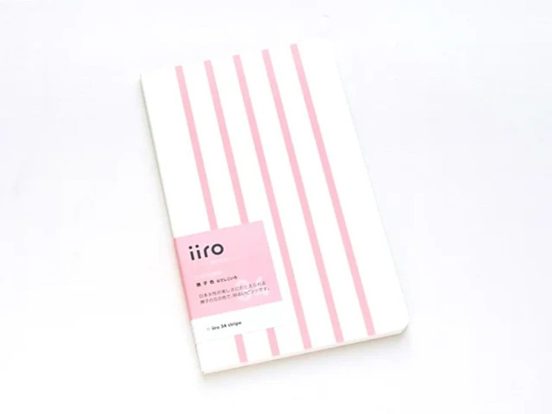 神户派计划 iiro 34 条纹 (抚子色) - 笔记本/手帐 - 纸 粉红色