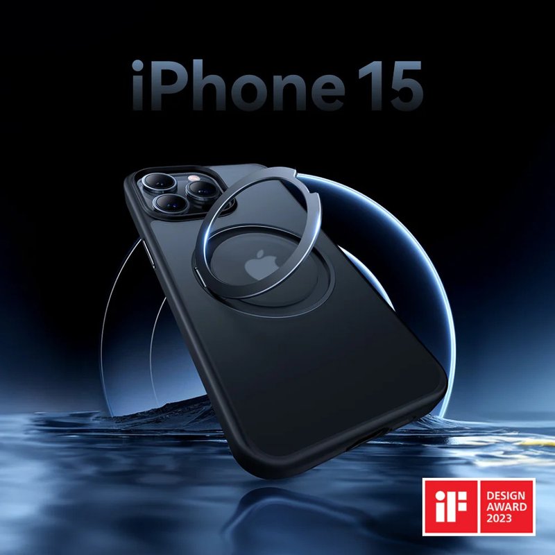 【iPhone 15系列】TORRAS Ostand Pro MagSafe 支架防摔手机壳 - 手机壳/手机套 - 塑料 多色