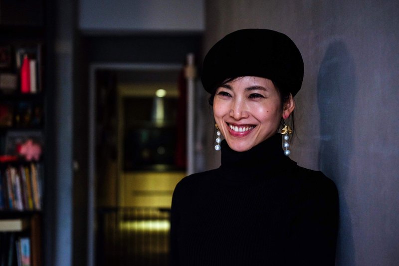 古董金叶渐层珍珠耳环 - 耳环/耳夹 - 珍珠 