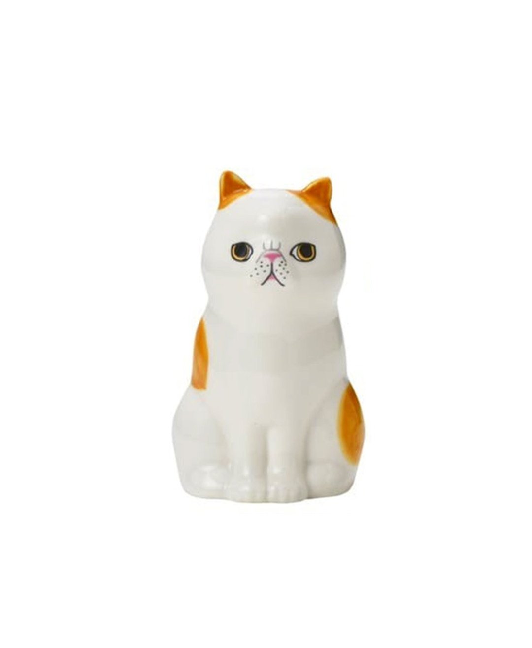 日本Magnets可爱动物系列猫咪造型陶瓷笔筒花瓶摆饰(异国短毛猫) - 花瓶/陶器 - 瓷 橘色