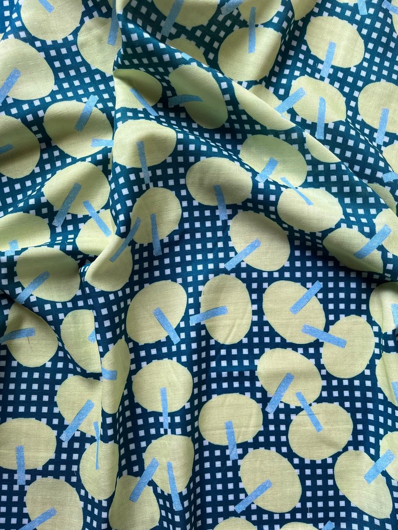 moshimoshi TEXTILE | YELLOW ORANGE | 二重棉纱 - 编织/刺绣/羊毛毡/裁缝 - 棉．麻 