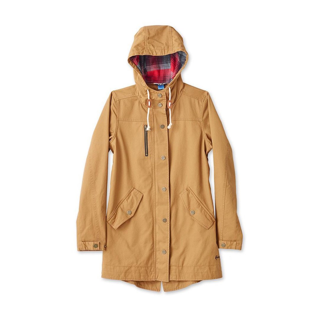 【西雅图 KAVU】Sundowner 经典时尚风衣外套 菸草黄 #225 - 女装休闲/机能外套 - 聚酯纤维 橘色
