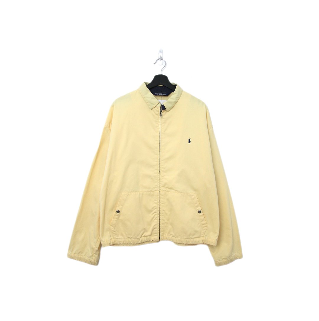 Back to Green:: 冬季外套 灵顿外套POLO浅黄 pd-02vintage - 男装外套 - 棉 