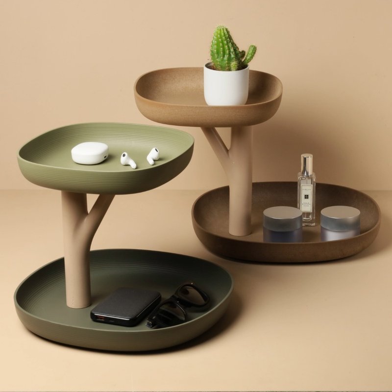 QUALY 森活-双层置物架 - 置物架/篮子 - 环保材料 多色