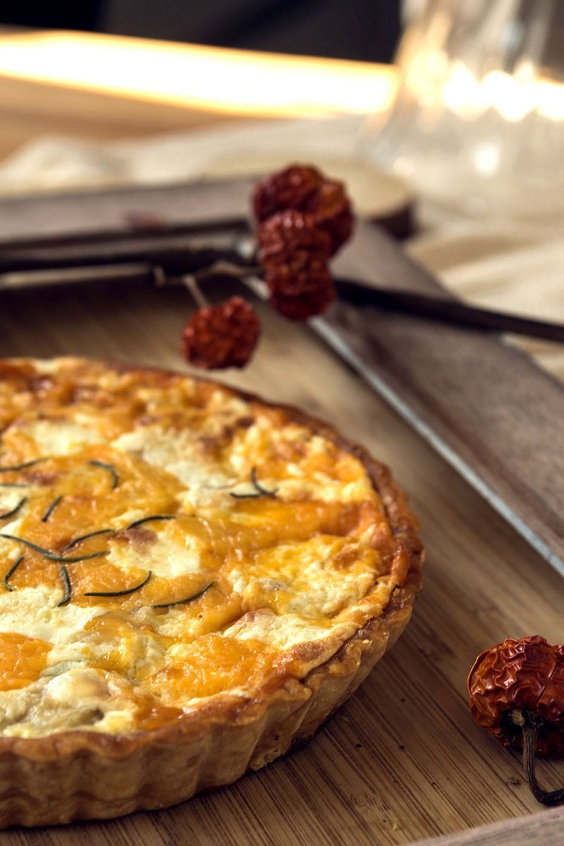 双起司香料洋芋咸派 Herbal Cheese Potato Quiche - 咸派/甜派 - 新鲜食材 