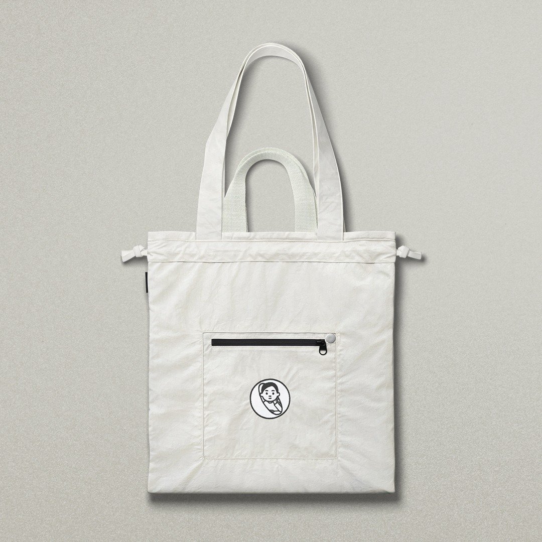 MO x Noritake 无限的O 有袋 Tote Bag - 手提包/手提袋 - 聚酯纤维 