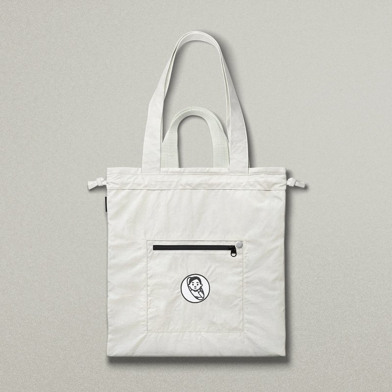 MO x Noritake 无限的O 有袋 Tote Bag - 手提包/手提袋 - 聚酯纤维 