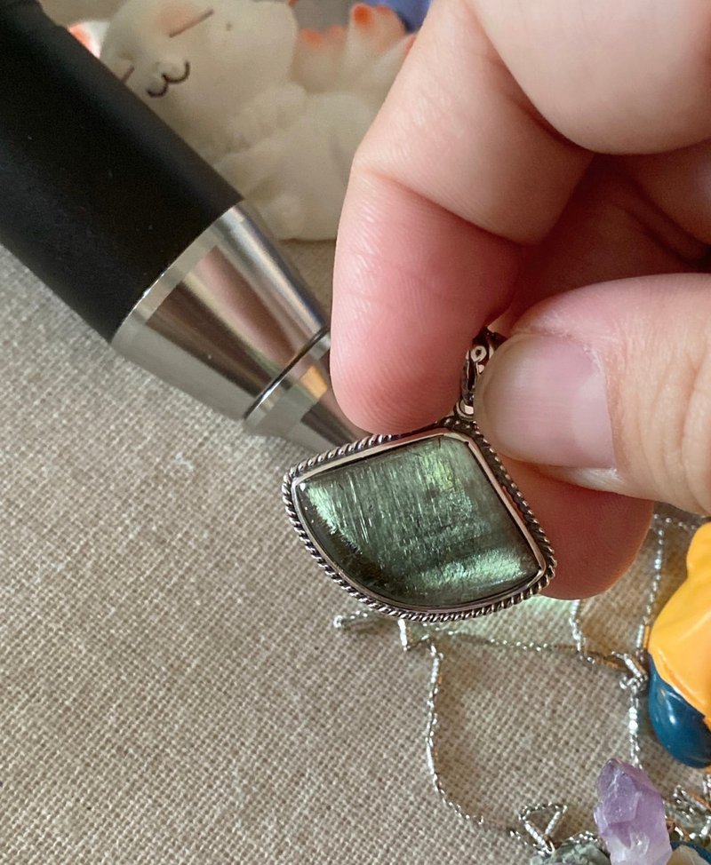 心贝。 - 项链 - 水晶 