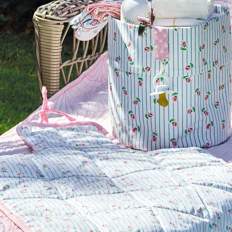 丹麦GreenGate Lily petit white 婴幼儿替换垫50x75cm / 收纳袋M - 收纳用品 - 其他材质 白色