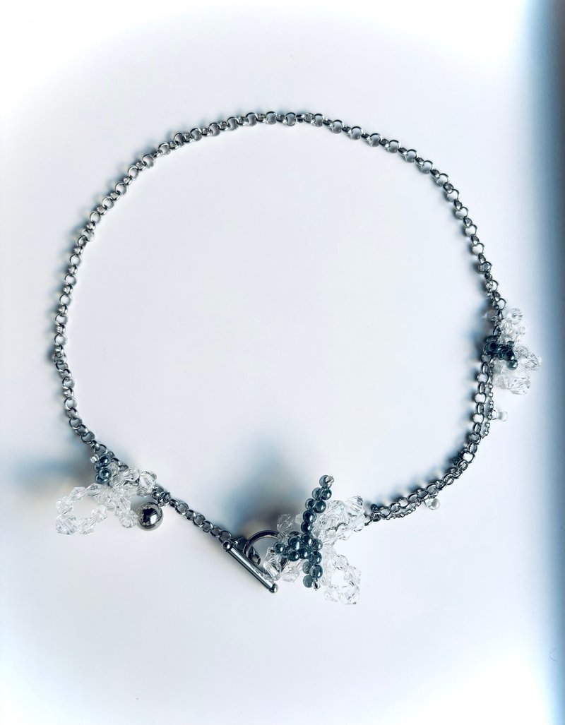icy necklace - 项链 - 琉璃 透明