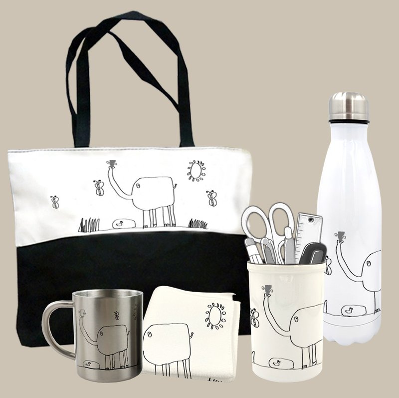 新年福袋 Lucky Bag   童趣生活超值组合福袋 - 侧背包/斜挎包 - 其他材质 黑色