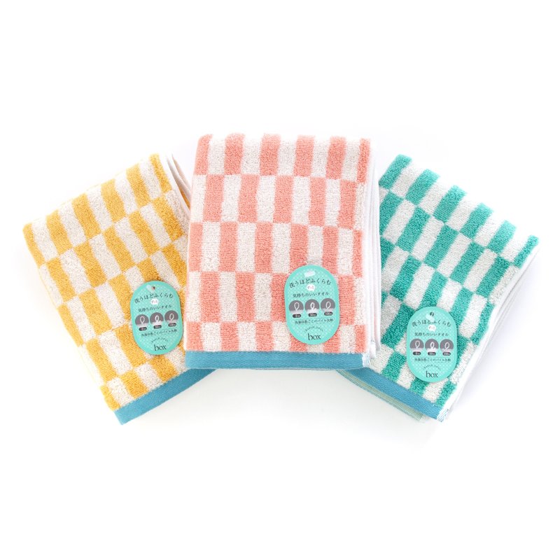 今治键盘跳长巾| 今治认证| 亲肤吸水| 鲜明色彩| 蓬松柔软 - 毛巾浴巾 - 棉．麻 多色