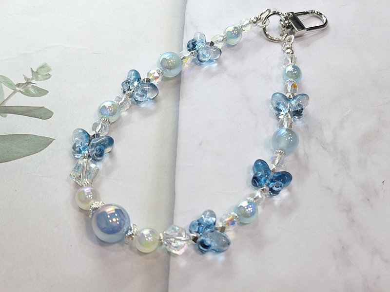 奥地利水晶/琉璃/海蒂珠夜光版手机链夜光版 - 手链/手环 - 半宝石 