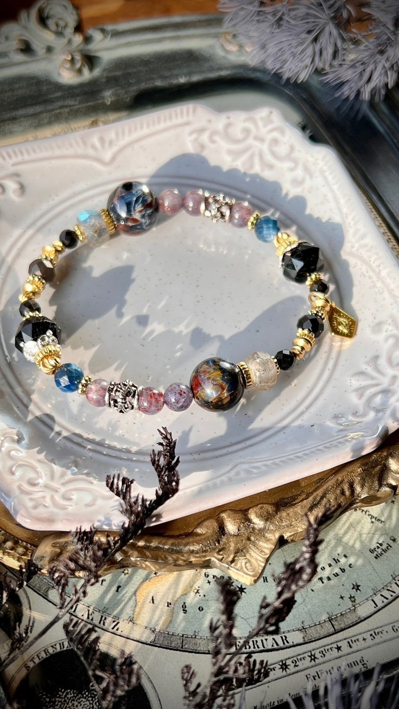 -末日审判-天然水晶手链/黄铜手链 - 手链/手环 - 半宝石 多色