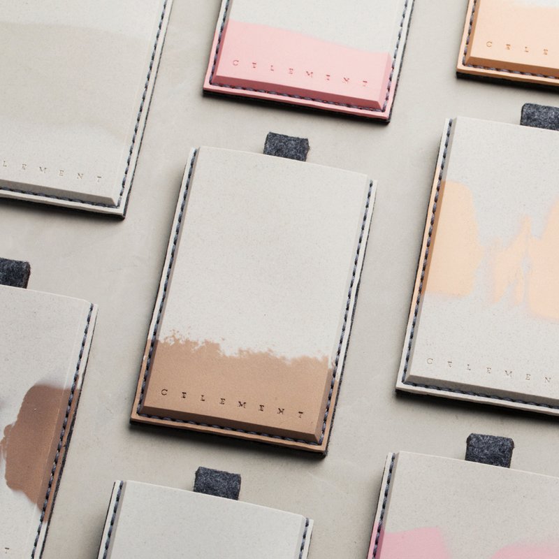 软水泥识别证套2 | 软水泥手作系列 - 证件套/卡套 - 其他材质 灰色