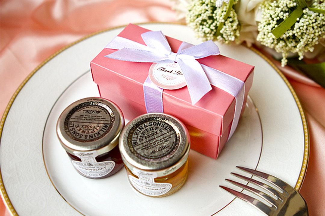 Double Love Pink盒-Tiptree果酱-二入礼盒 早餐 甜点 喝茶 送礼 - 果酱/抹酱 - 新鲜食材 粉红色