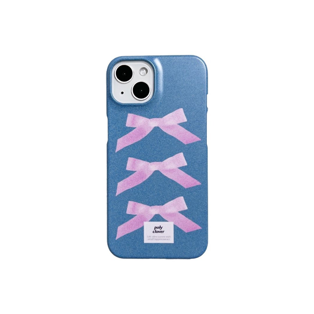 缎带 iPhone 保护壳（浅海军蓝） - 手机壳/手机套 - 其他材质 多色
