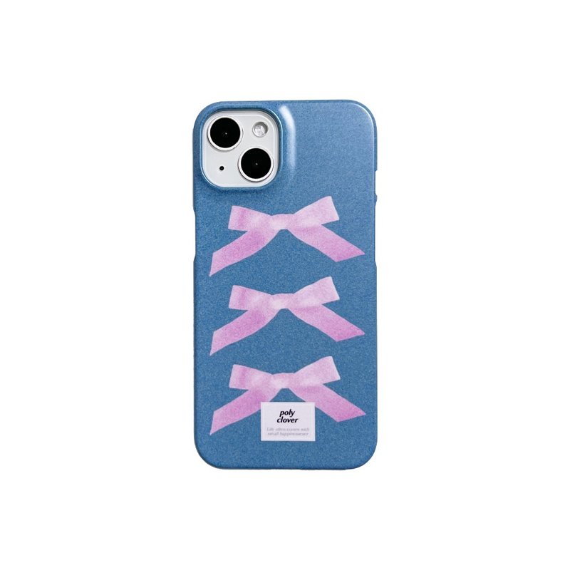 缎带 iPhone 保护壳（浅海军蓝） - 手机壳/手机套 - 其他材质 多色
