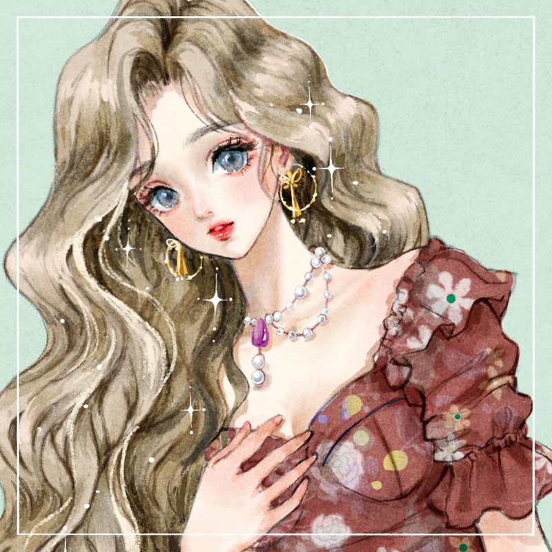 Nadia - 贴纸 - 纸 