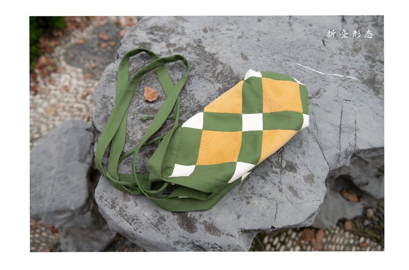 唐代风格的手工拼布包 - 侧背包/斜挎包 - 棉．麻 