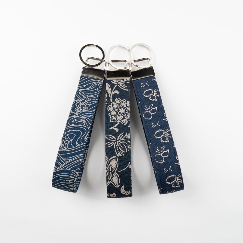 手工制作个性化手腕钥匙扣钥匙圈挂绳 - 可定制时尚钥匙配件礼物 - 钥匙链/钥匙包 - 棉．麻 多色