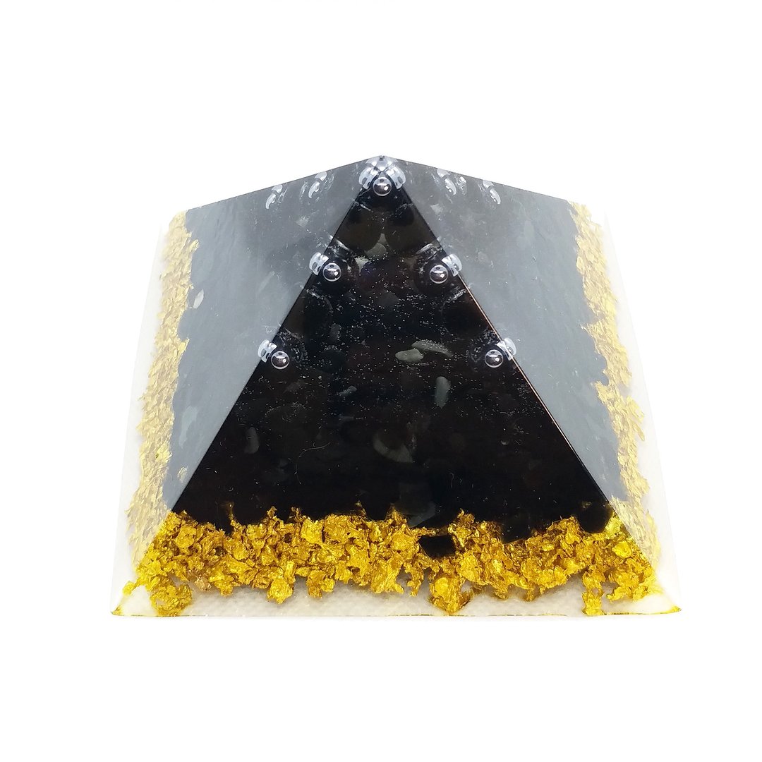 【宇能奥岗】太赫兹, 黑曜石,避煞防负能, 转换电磁波负 - 摆饰 - 水晶 黑色