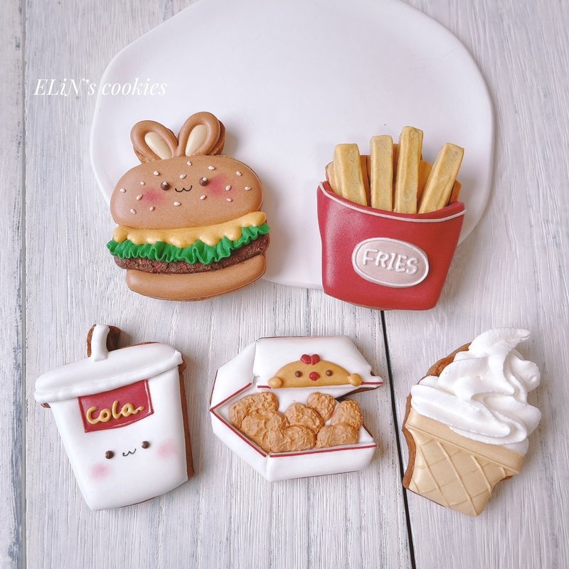 【DIY烘焙手作课程】【新北市】【基础糖霜】今晚就吃麦当当 - 美食 - 其他材质 