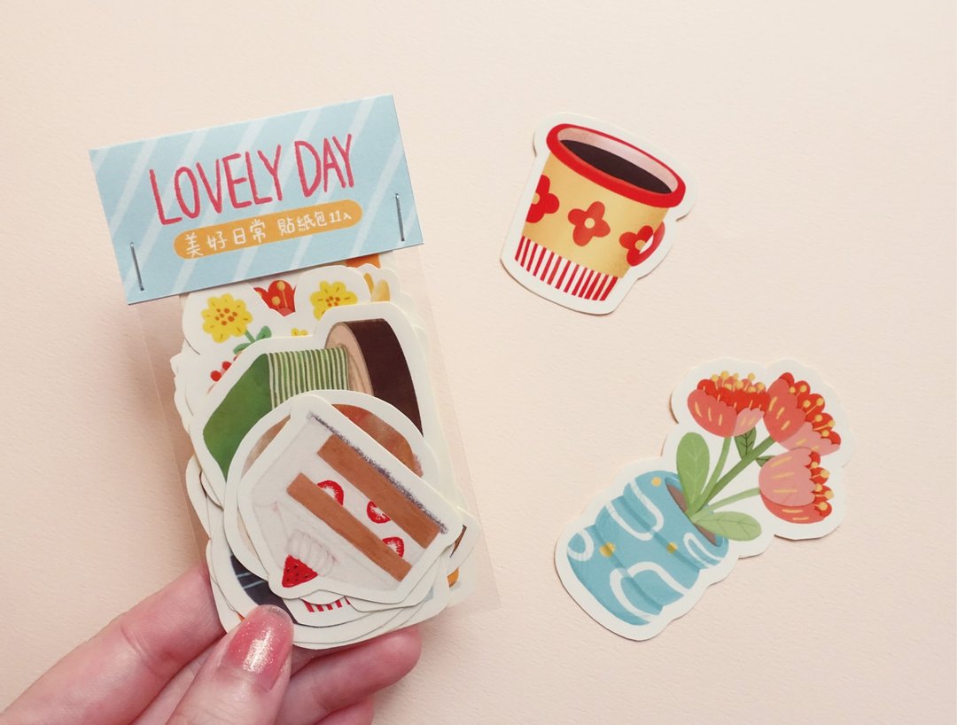 Daily Little Thing | Lovely Day美好日常贴纸包 - 贴纸 - 纸 