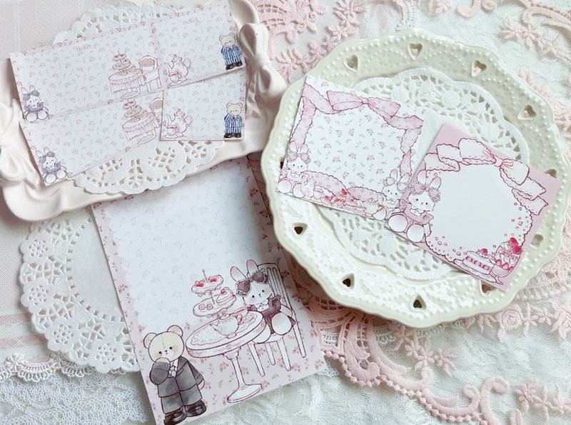 teatime collection memo - 信封/信纸 - 纸 多色