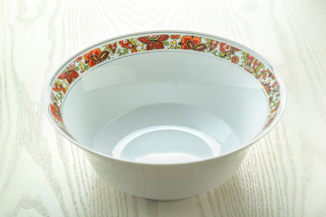 台湾制 早期正德彩瓷大碗公 中古美品 台湾包邮 - 碗 - 瓷 白色